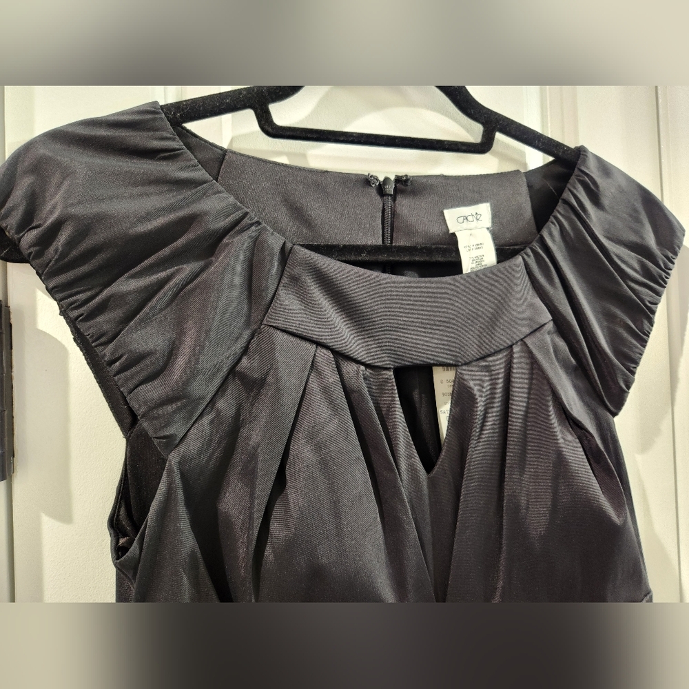 Cache Black Bodycon Cocktail Dress, size 10 *NWT* - Picture 7 of 9